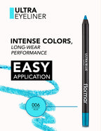 Flormar Ultra Eyeliner Black - 006 Blue
