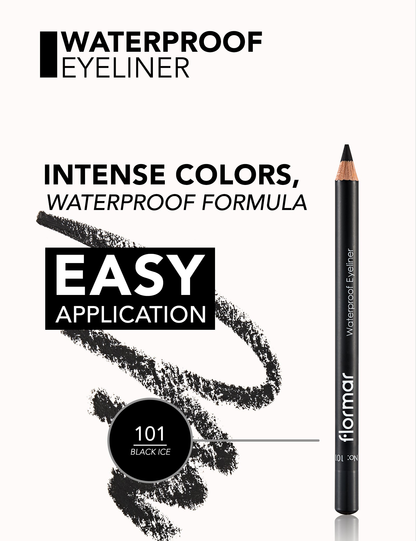 Flormar Waterproof Eyeliner
