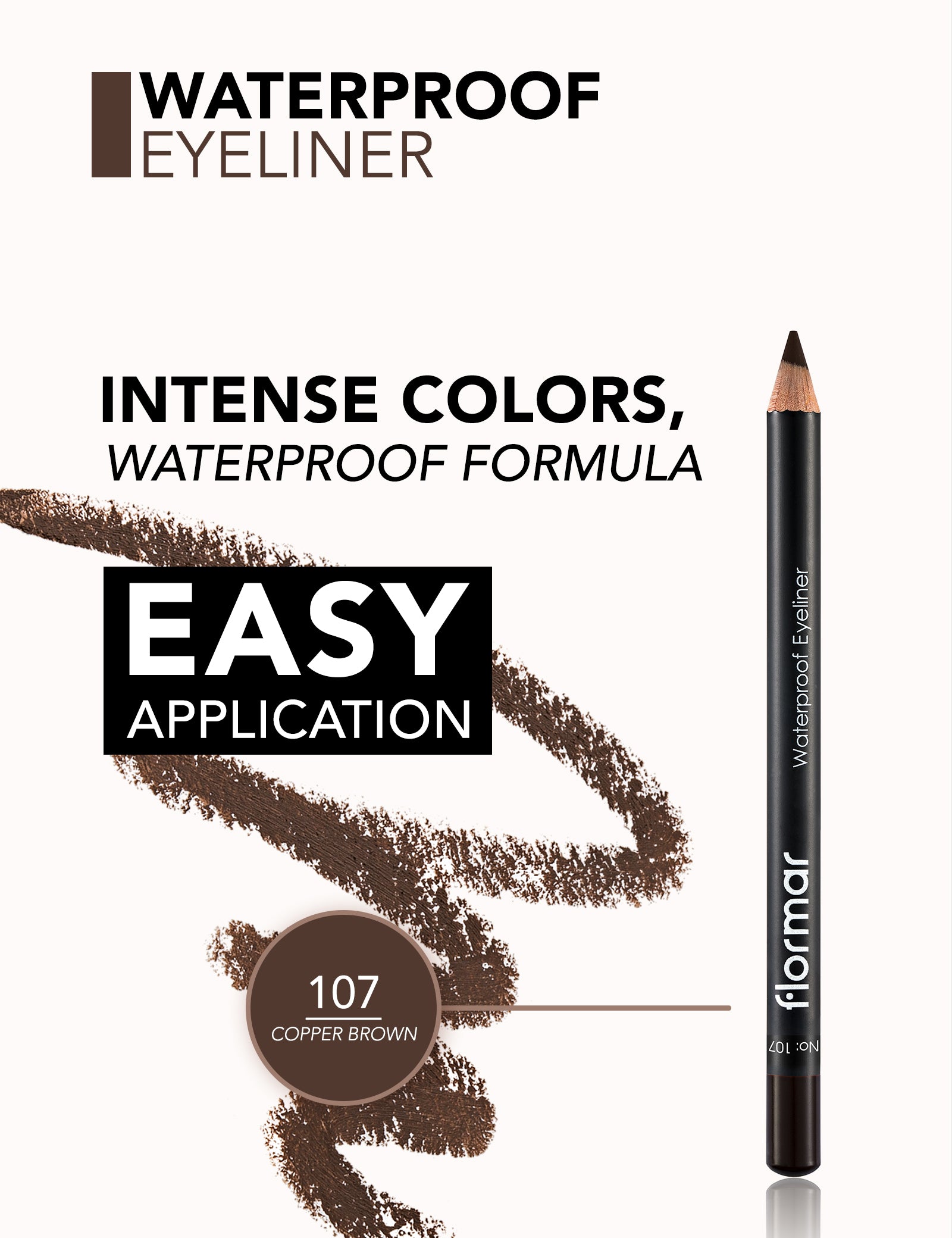 Flormar Waterproof Eyeliner