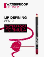 Flormar Waterproof Lipliner - 217 Chic Crimsn