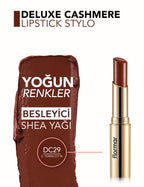 Flormar Deluxe Cashmere Lipstick - C29 E.terracotta