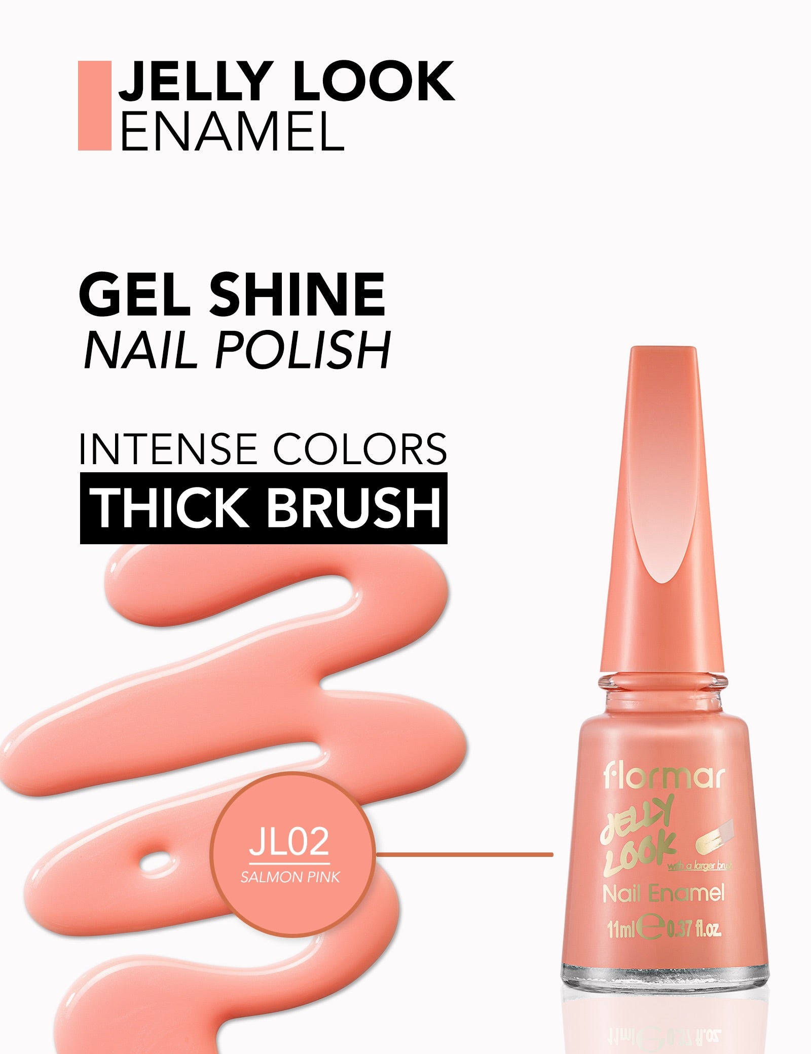 Flormar Jelly Look Nail Enamel