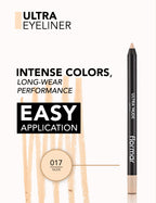 Flormar Ultra Eyeliner Black - 017 Nude
