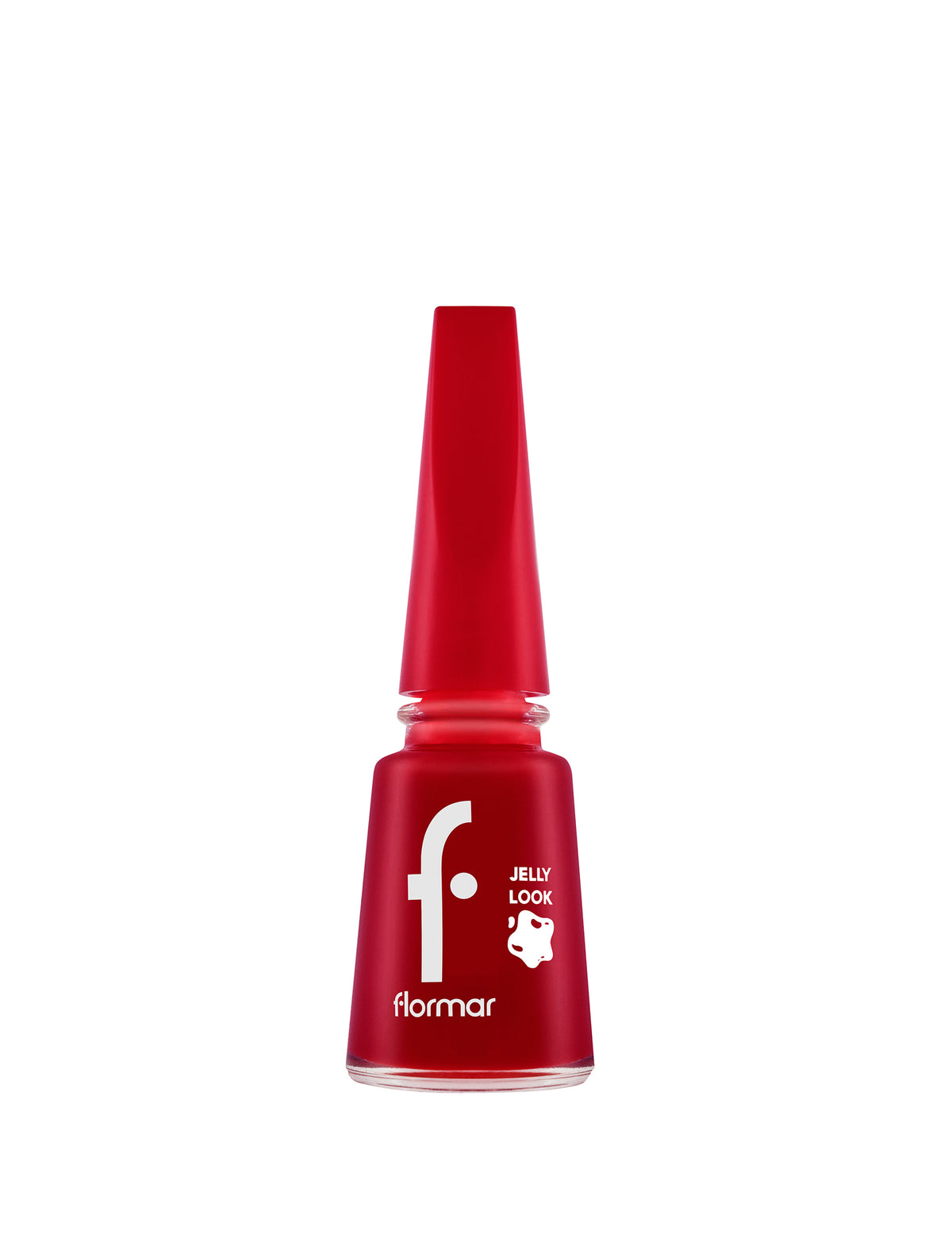 Flormar Jelly Look Nail Enamel - L23 Stunning Red