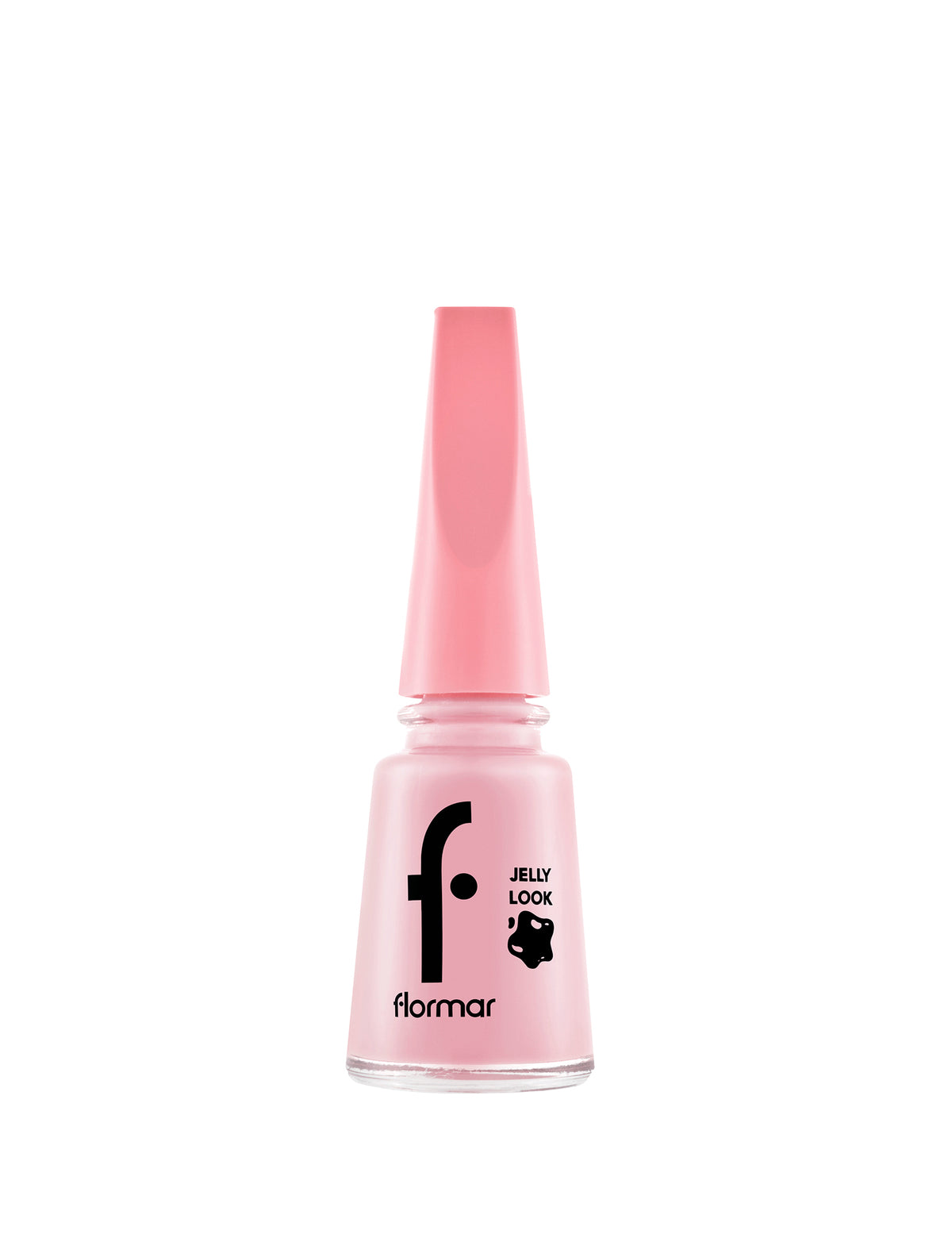 Flormar Jelly Look Nail Enamel - L27 Milky Pinky