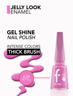 Flormar Jelly Look Nail Enamel - L39 Sweet Orchid