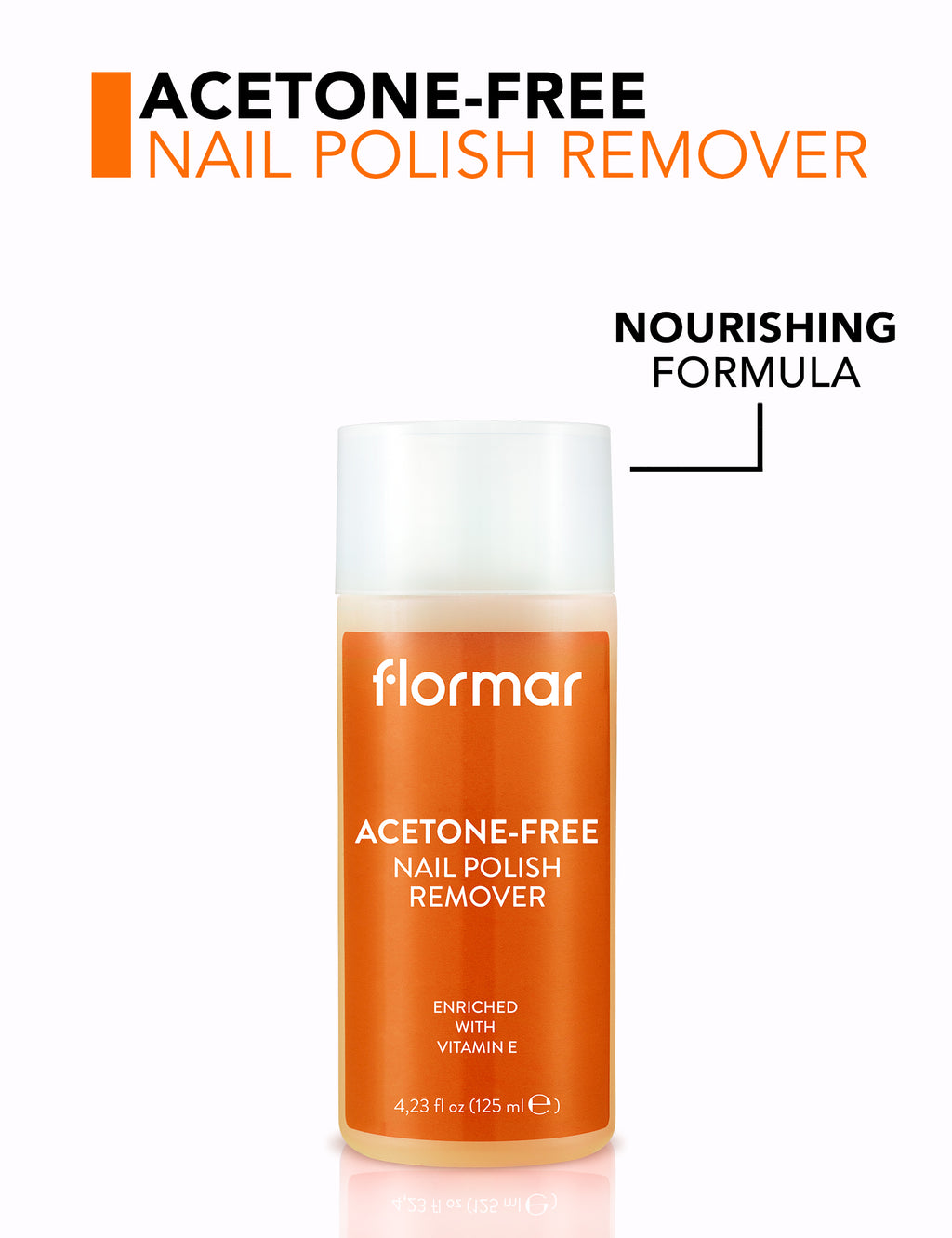 Flormar Acetone Free Nail Polish Remover - 006 Cetone-free Nail Polish Remover