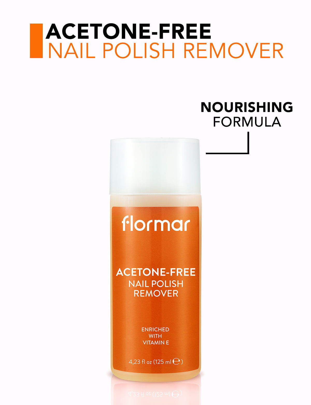 Flormar Acetone Free Nail Polish Remover - 006 Cetone-free Nail Polish Remover