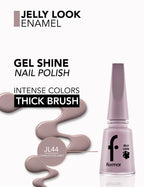 Flormar Jelly Look Nail Enamel - L44 Charleston Grey
