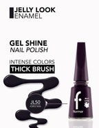 Flormar Jelly Look Nail Enamel - L50 Purple Rain