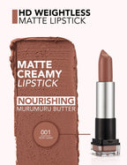 Flormar Hd Weightless Matte Lipstick - 001 Rosy Sand