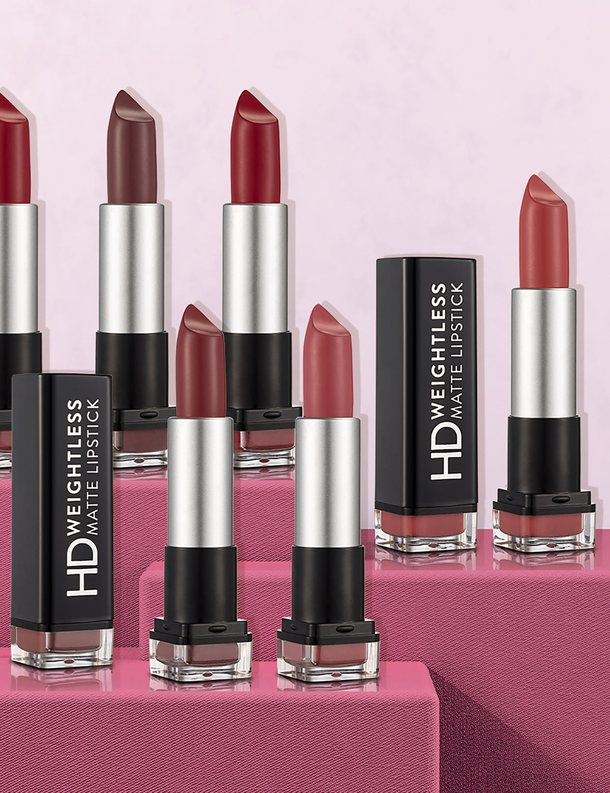 Flormar Hd Weightless Matte Lipstick - 001 Rosy Sand
