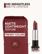 Flormar Hd Weightless Matte Lipstick - 005 Intense Blush