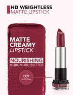 Flormar Hd Weightless Matte Lipstick - 009 Sour Cherry