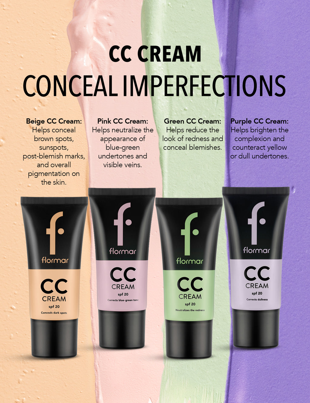 Flormar Cc Cream - C02 Anti-redness