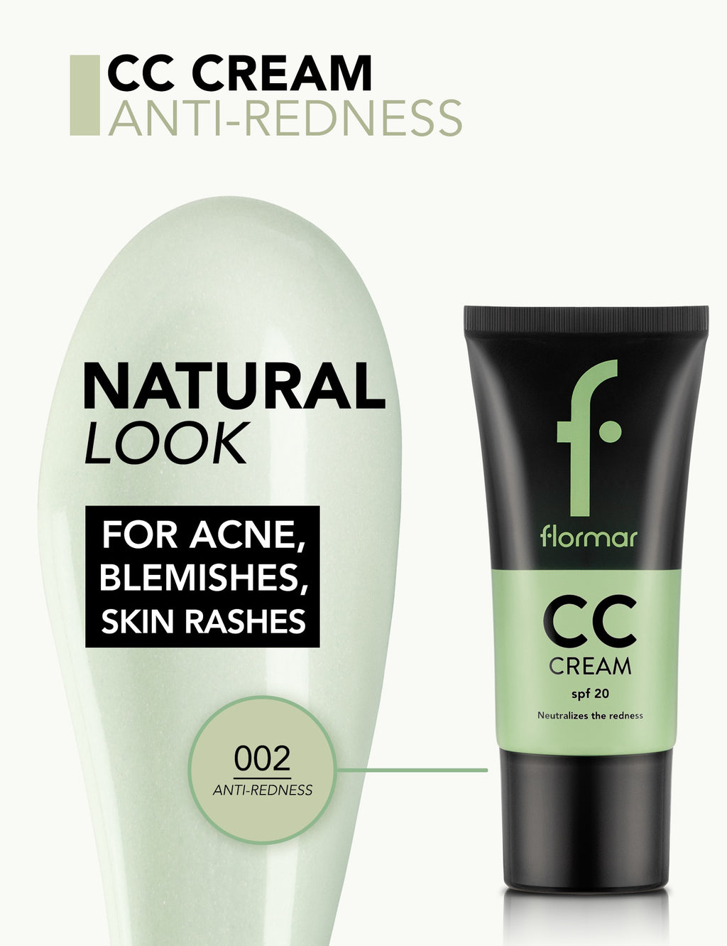 Flormar Cc Cream - C02 Anti-redness