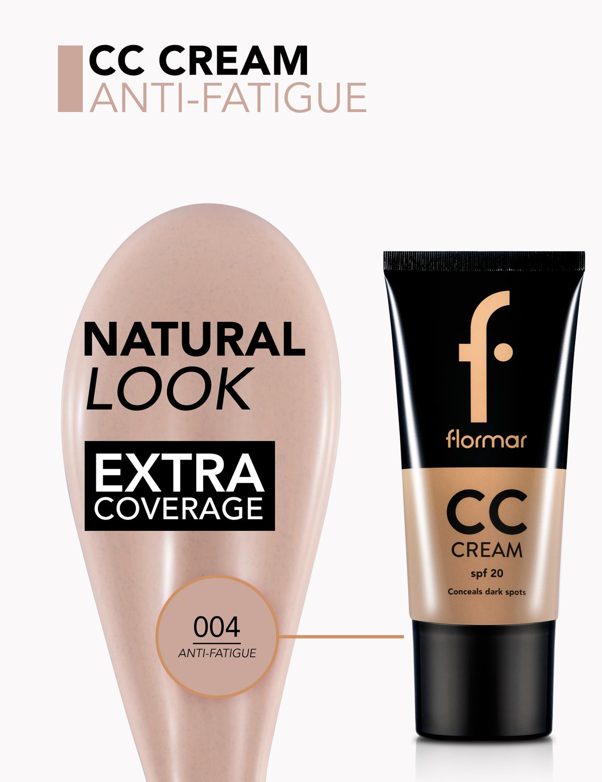 Flormar Cc Cream - C04 Anti-fatigue