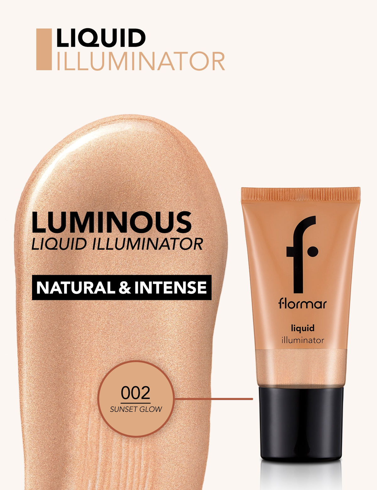 Flormar Liquid Illuminator - 002 Sunset Glow