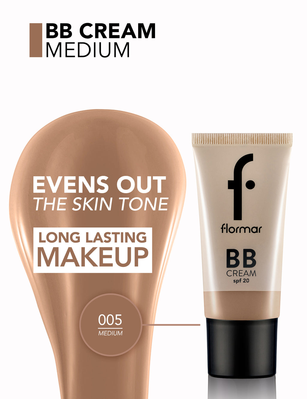 Flormar Bb Cream - 005 Medium