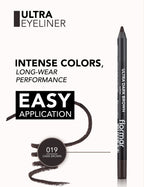 Flormar Ultra Eyeliner Black - 019 Dark Brown