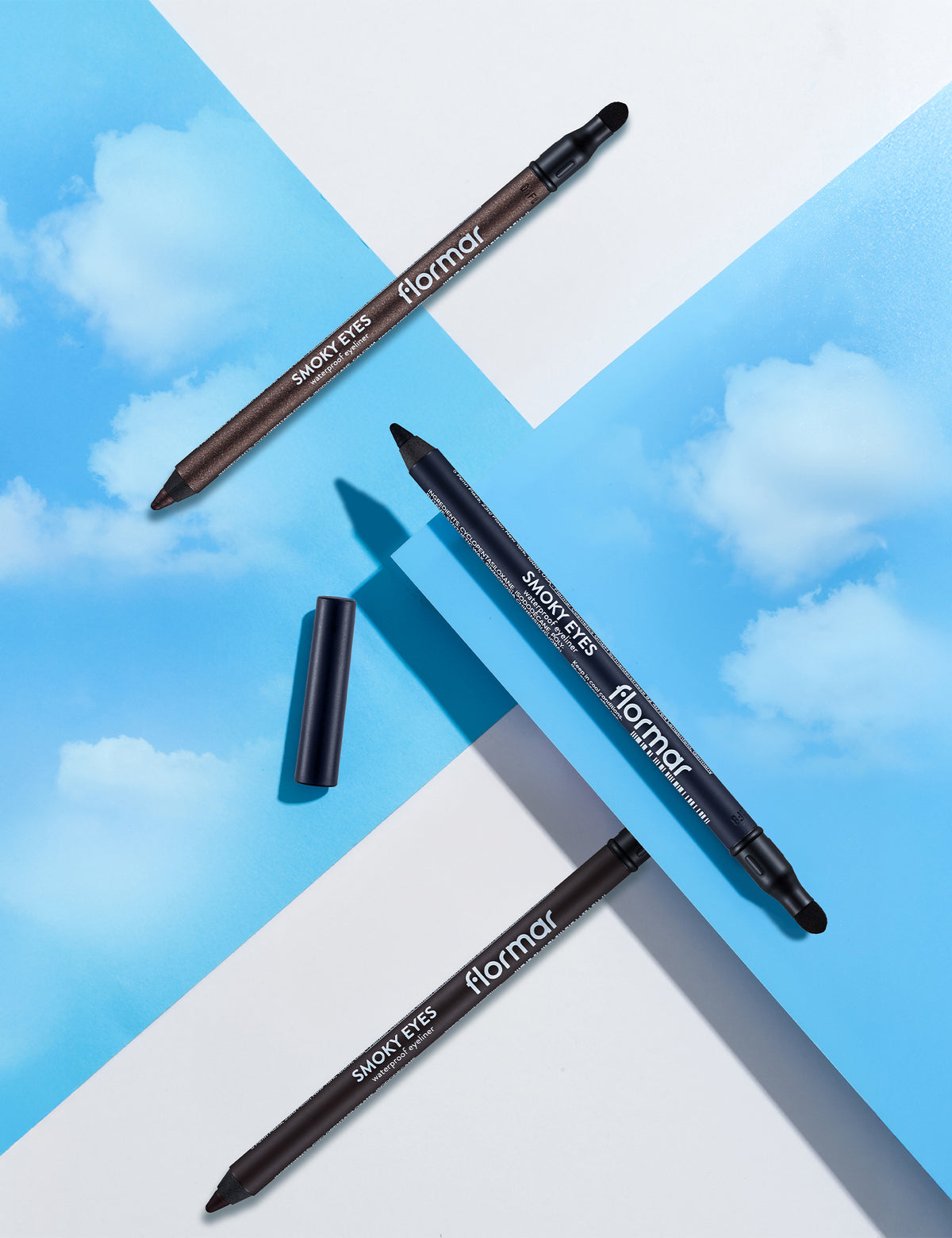 Flormar Smoky Eyes Waterproof Eyeliner - 006 Outstanding Brnz