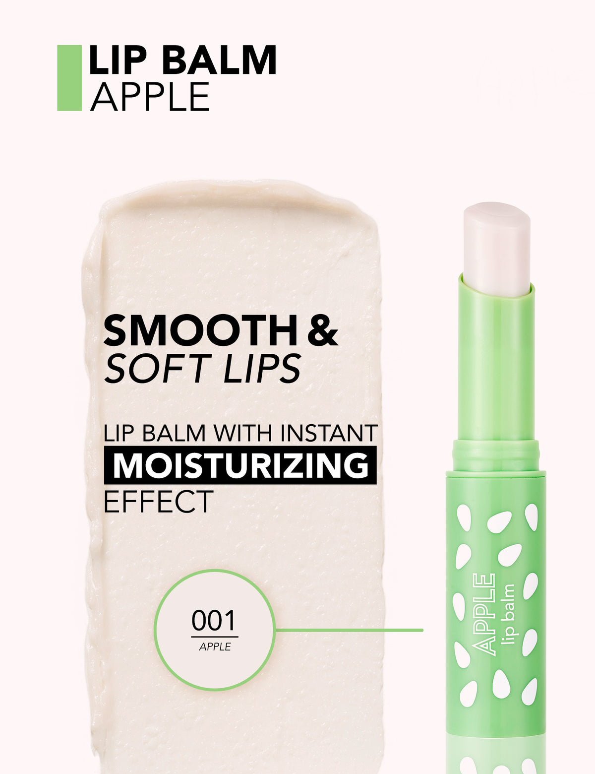 Flormar Lip Balm Apple - 001 Apple