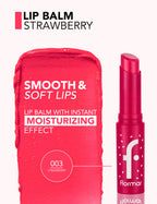 Flormar Lip Balm Apple - 003 Strawberry
