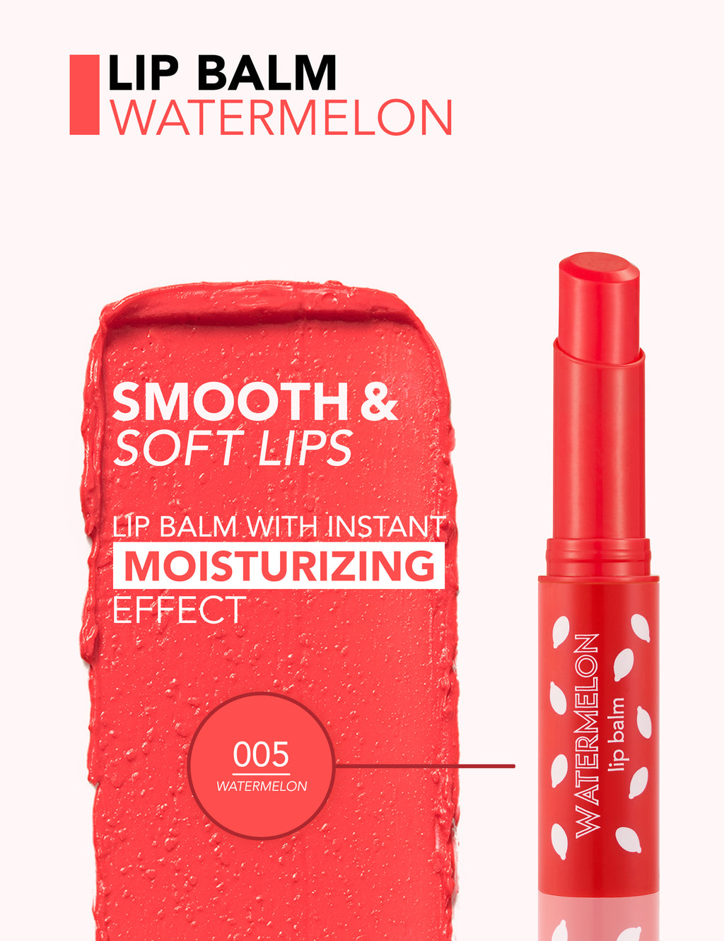 Flormar Lip Balm Apple - 005 Watermelon