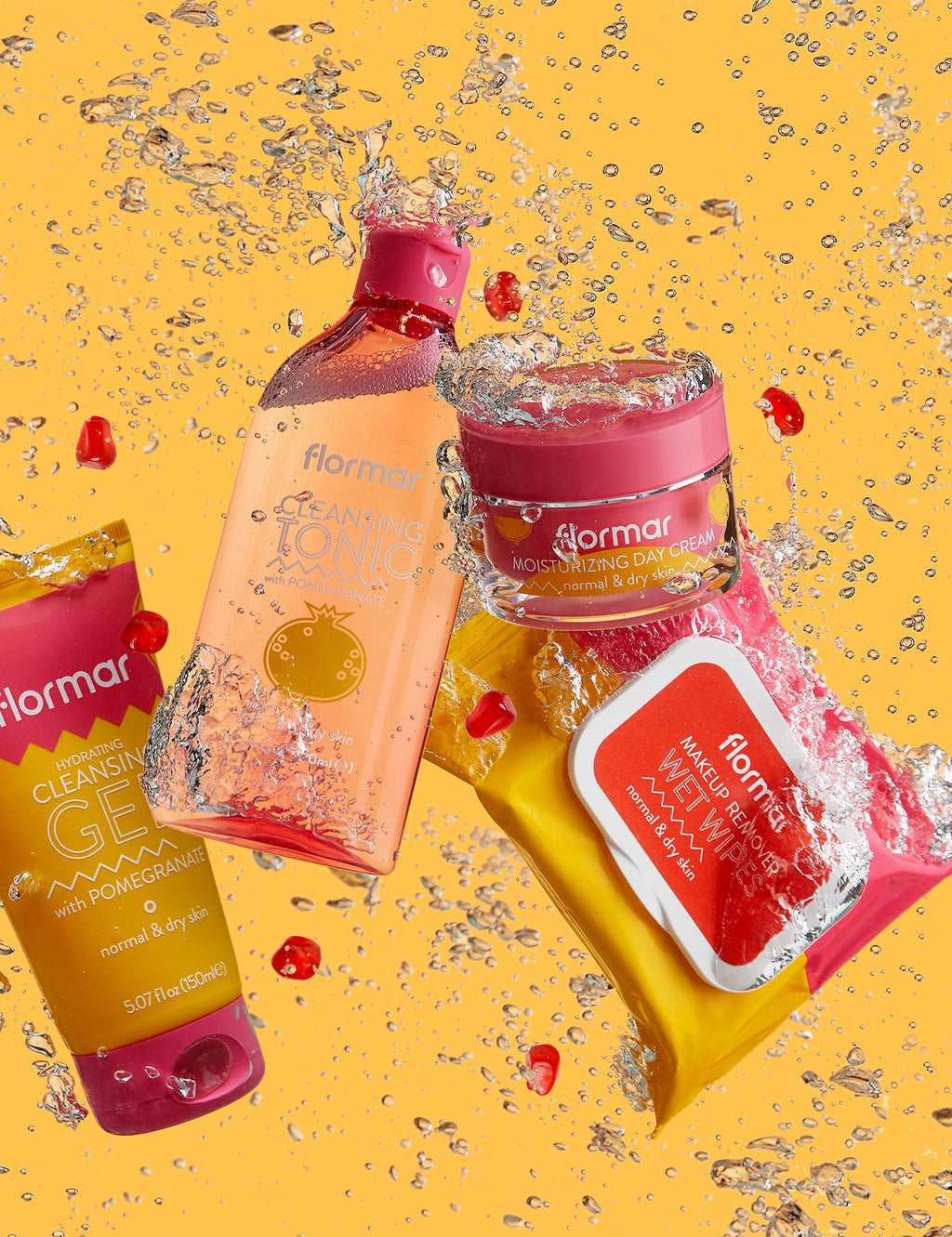 Flormar Makeup Remover Wet Wipes Normal & Dry Skin