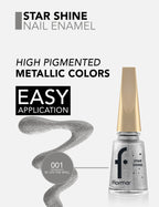 Flormar Star Shine Nail Enamel - 001 Mirrr On The Wll