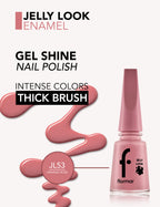 Flormar Jelly Look Nail Enamel - L53 Drained Rose