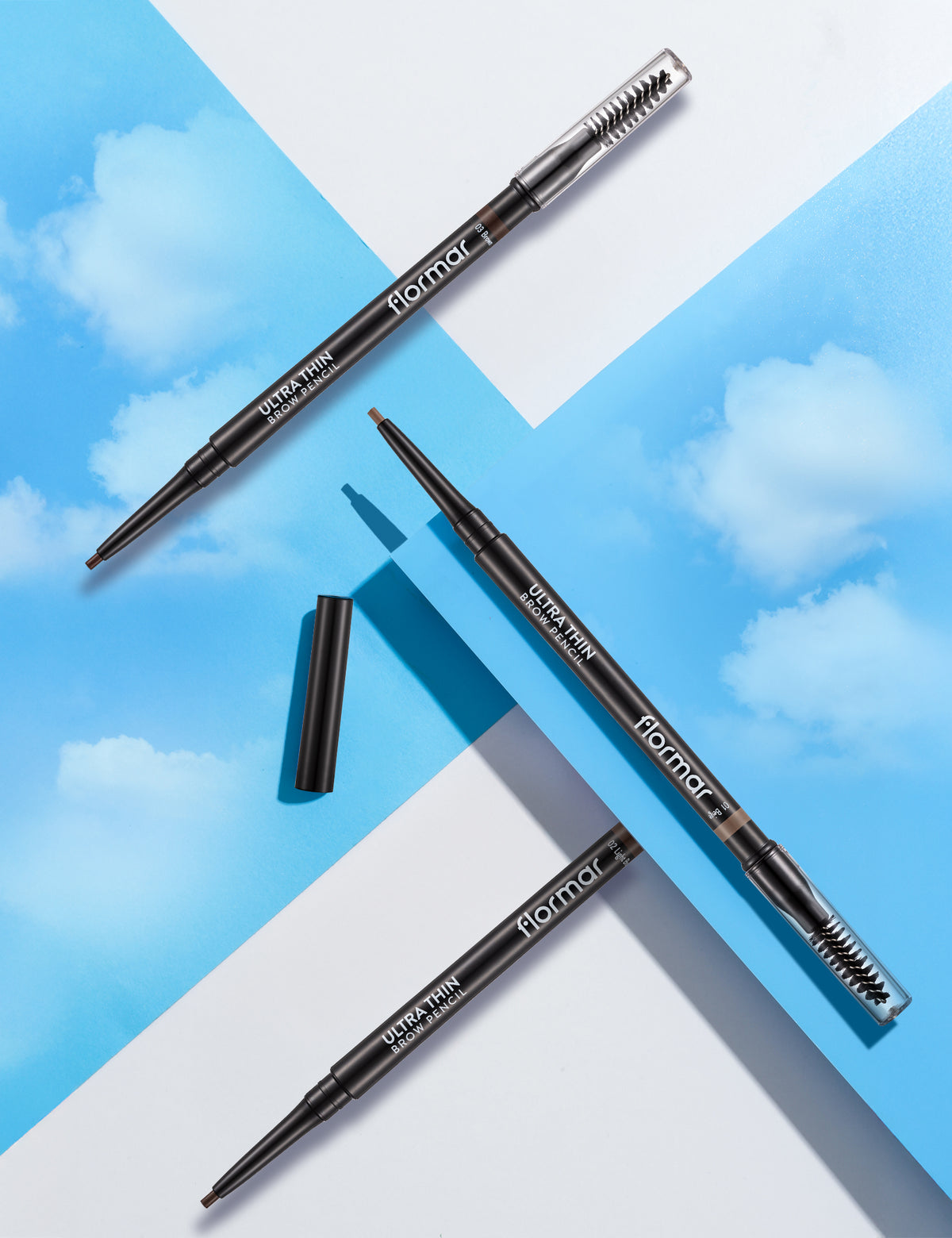 Flormar Ultra Thin Brow Pencil - 002 Lght Brown