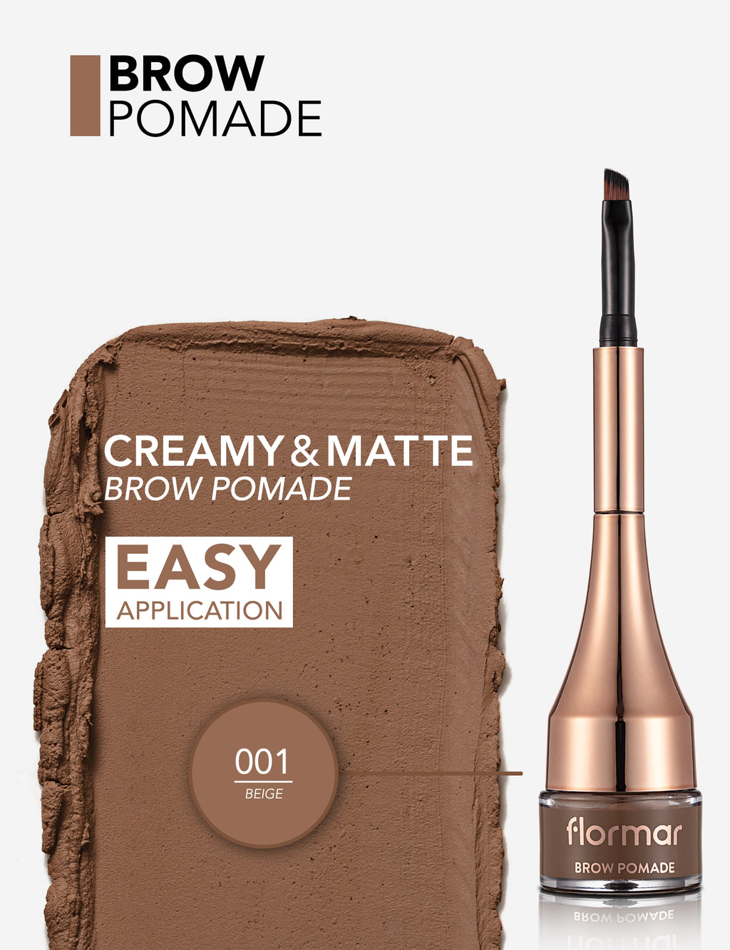 Flormar Brow Pomade - 001 Beige