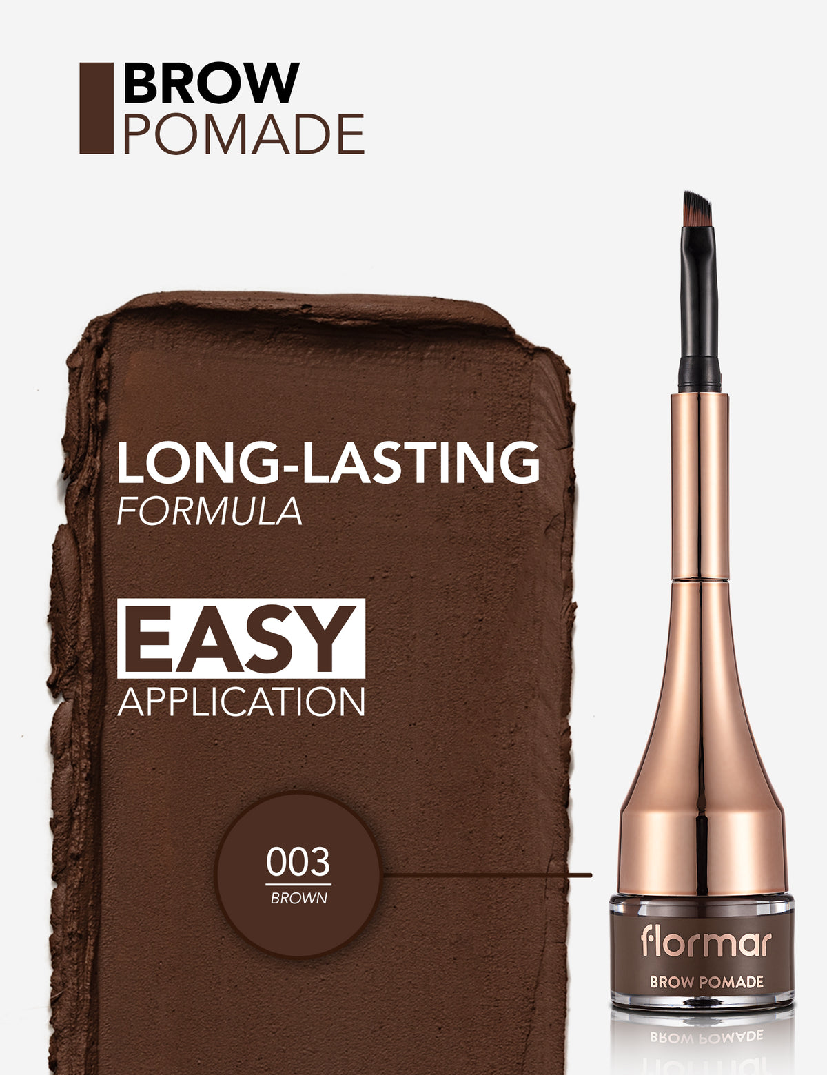 Flormar Brow Pomade - 003 Brown