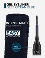 Flormar Gel Eyeliner Gel Black - 002 Ocean Blue