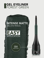 Flormar Gel Eyeliner Gel Black - 004 Forest Green