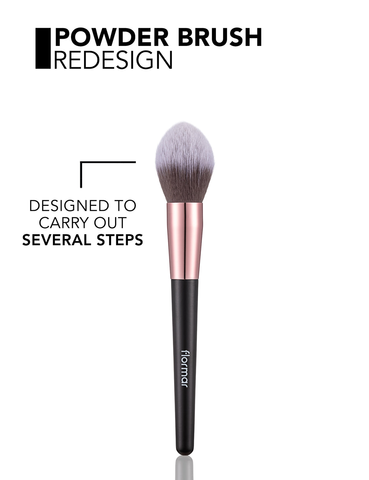 Flormar Powder Brush - 002 Owder Brush Redesign