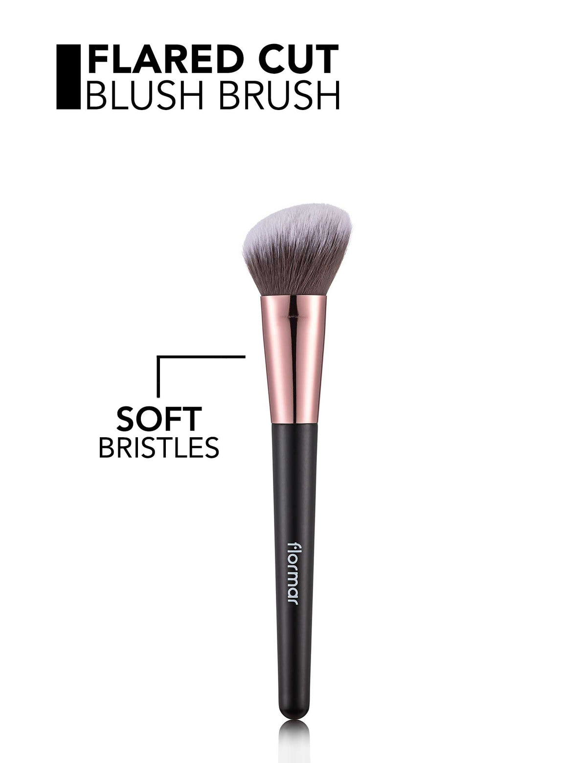 Flormar Flared Cut Blush Brush - 010 Lared Cut Blush Brush Redesign