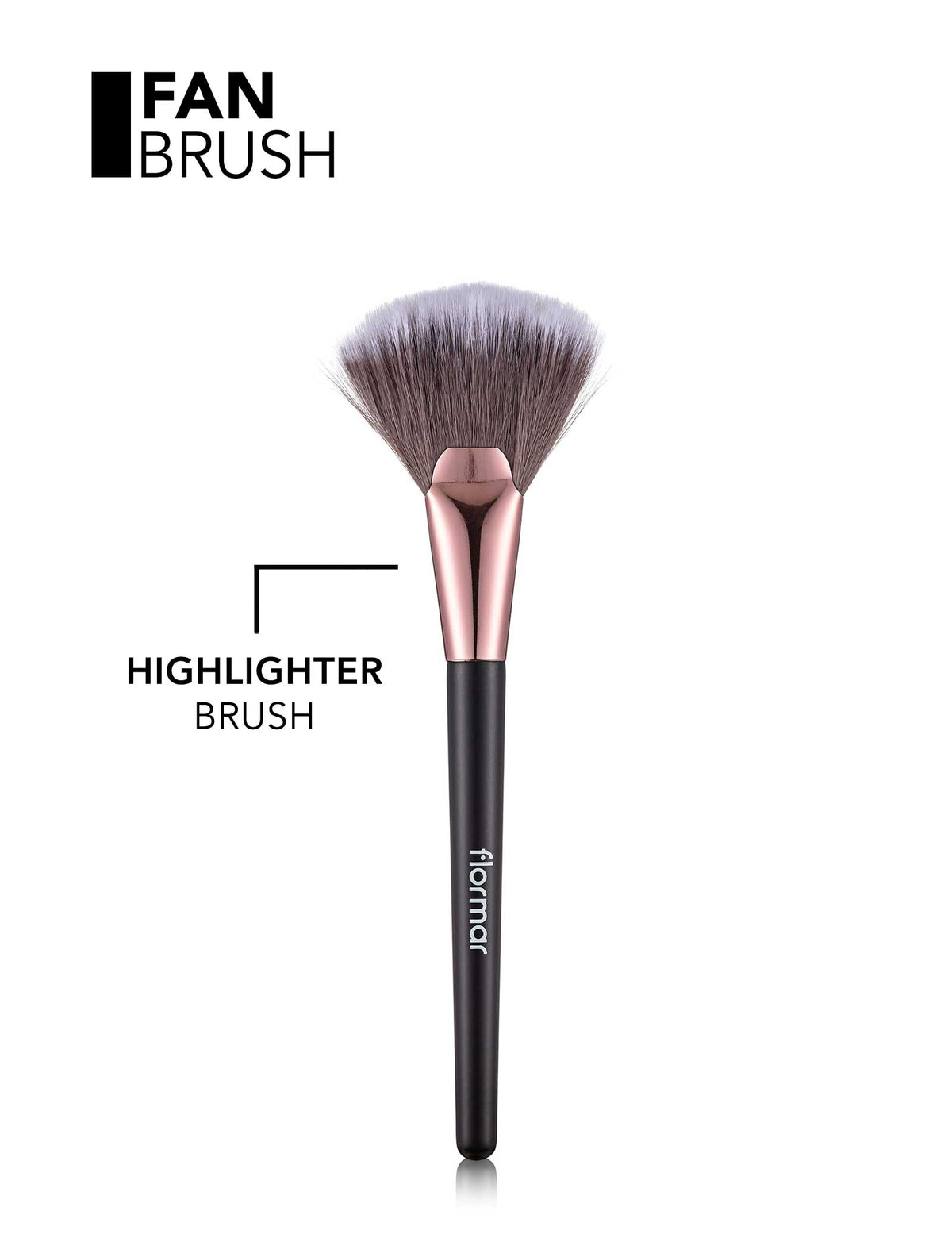 Flormar Fan Brush - No Color