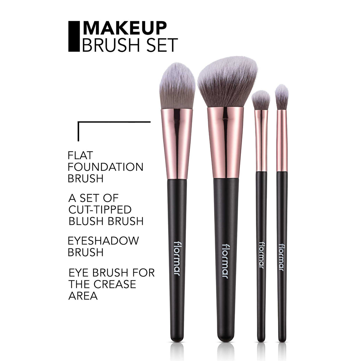 Flormar Makeup Brush Set - 012 Akeup Brush Set