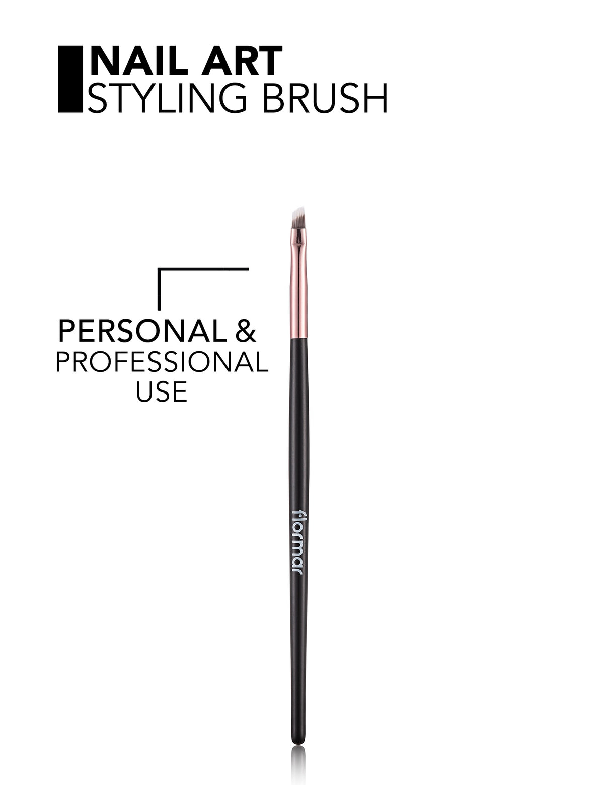 Flormar Nail Art Styling Brush - No Color