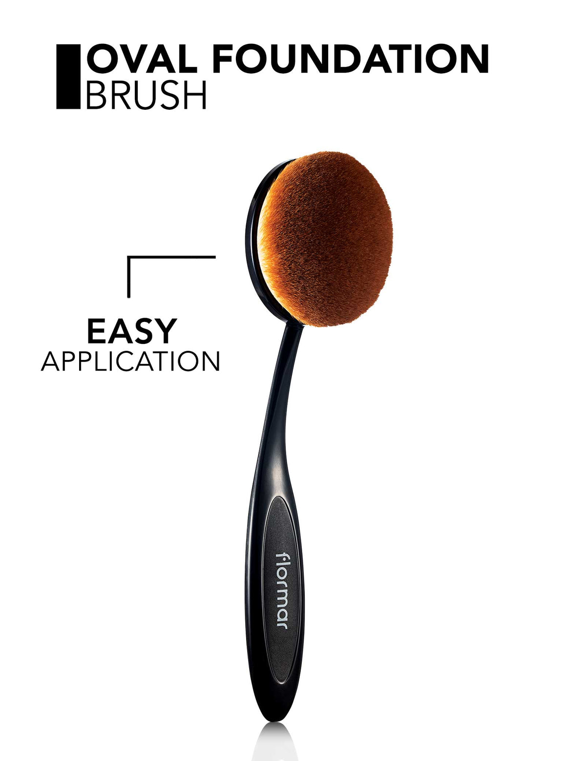 Flormar Oval Foundation Brush - 039 Val Foundation Brush Redesign Brs