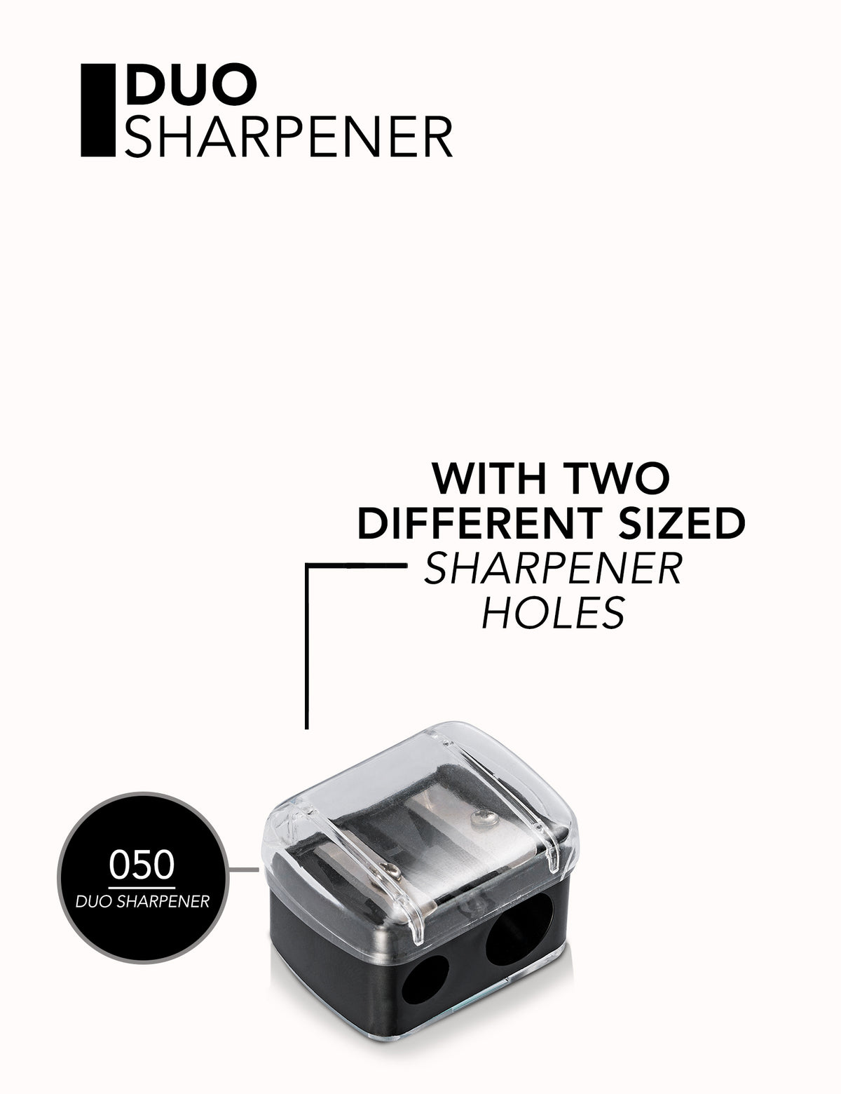Flormar Duo Sharpener - 050 Uo Sharpener