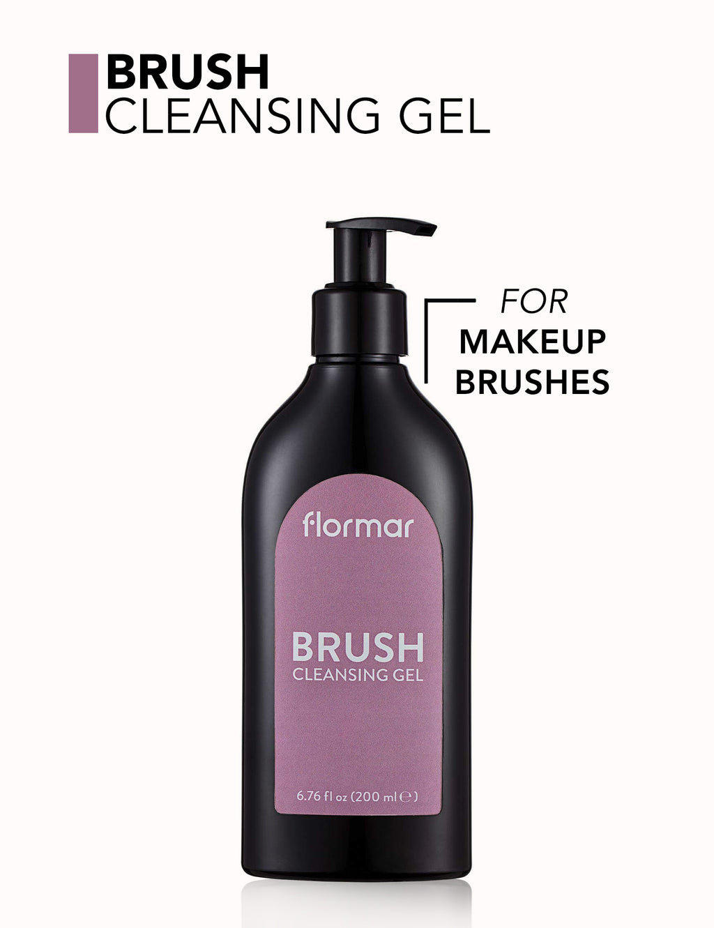 Flormar Brush Cleansing Gel - 000 Rush Cleansing Gel Bcl