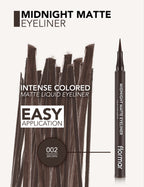 Flormar Midnight Matte Eyeliner - 002 Brown