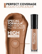 Flormar Perfect Coverage Liquid Concealer - 052 Fawn