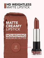 Flormar Hd Weightless Matte Lipstick - 017 Rose Up