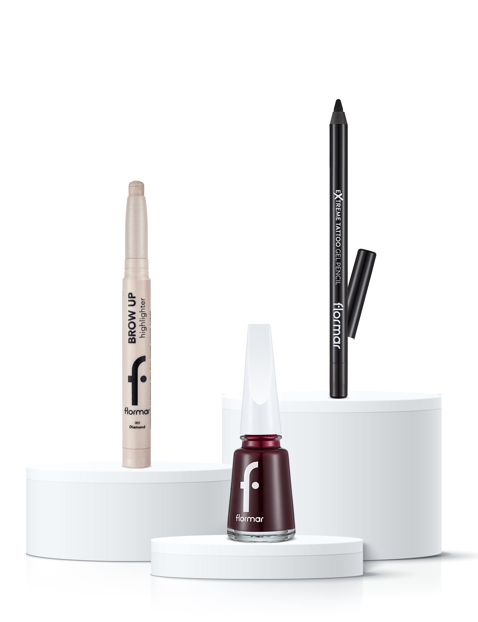 Flormar Black Diamond 3-piece Makeup Set – full set product