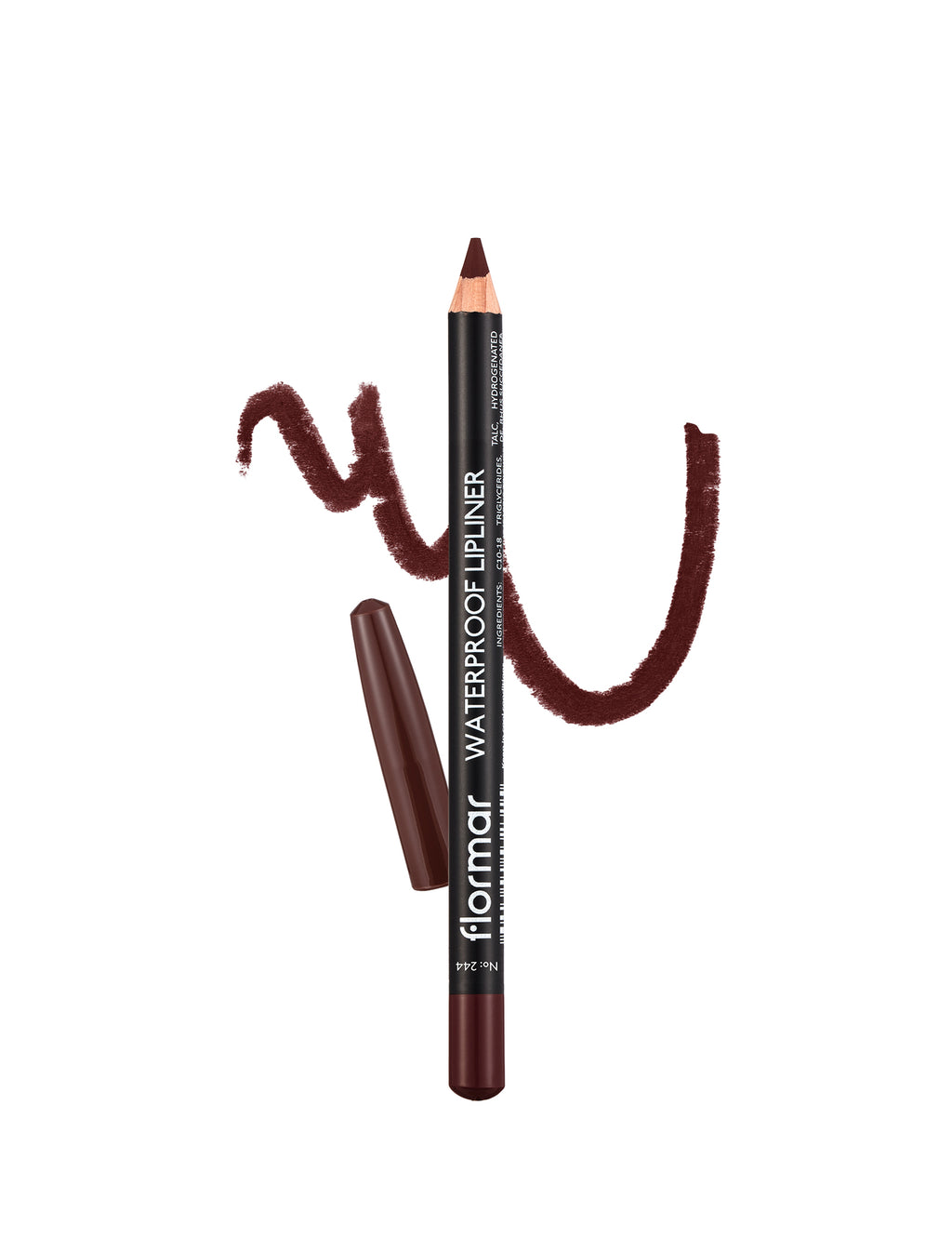 Flormar Cherry Cola Lips 3-piece Lip Set – texture detail