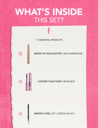 Flormar Radiant Beauty 3-piece Makeup Set – individual items